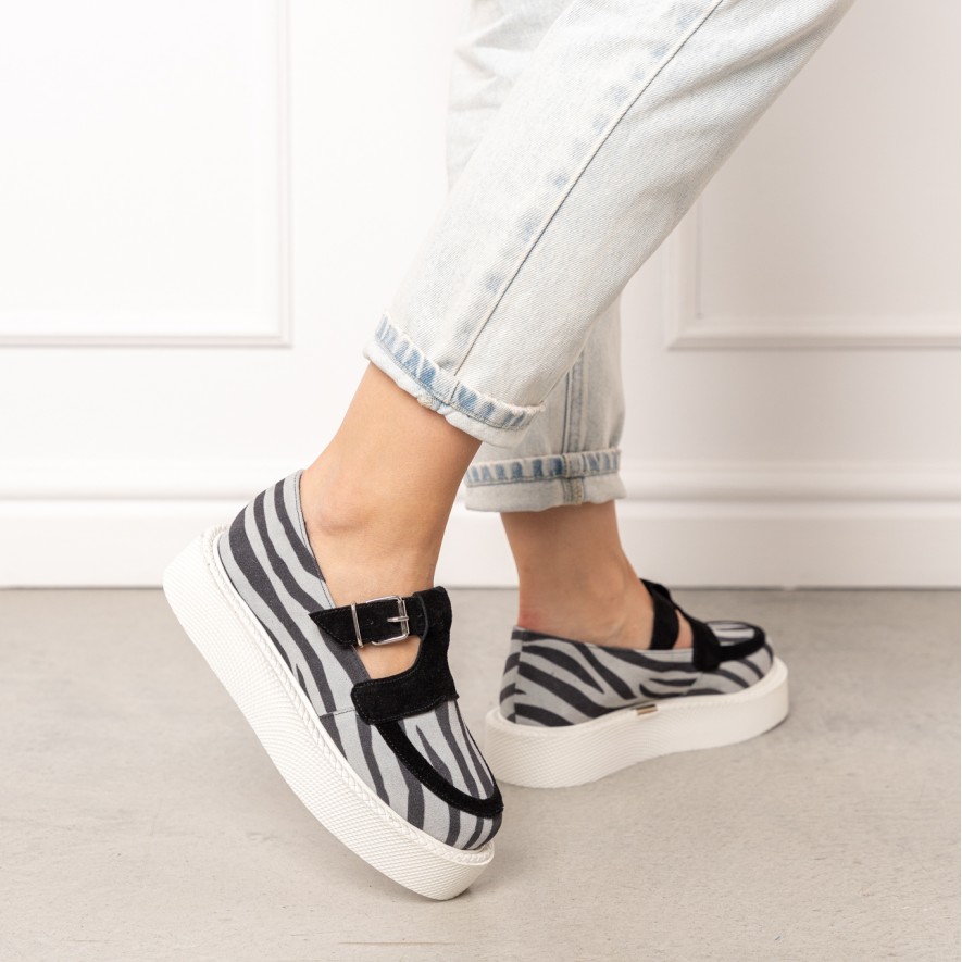     Pantofi - Celine - Zebra